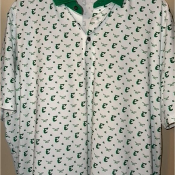 Greyson Philadelphia Eagles Polo Shirt Men’s XXL | NWT Performance Golf Polo - Picture 7 of 7